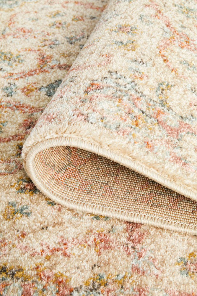 Cantera Straw Multicolor Runner Rug