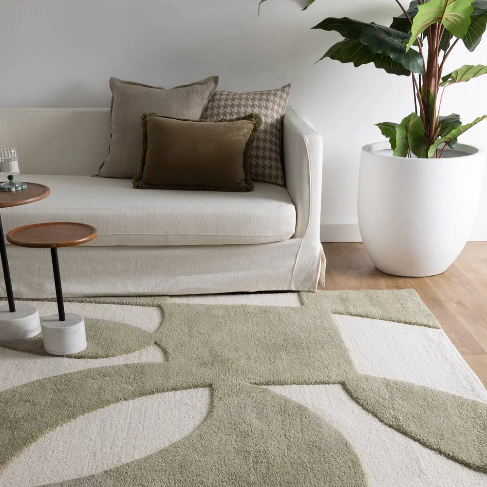 Kora Olive Wool Rug