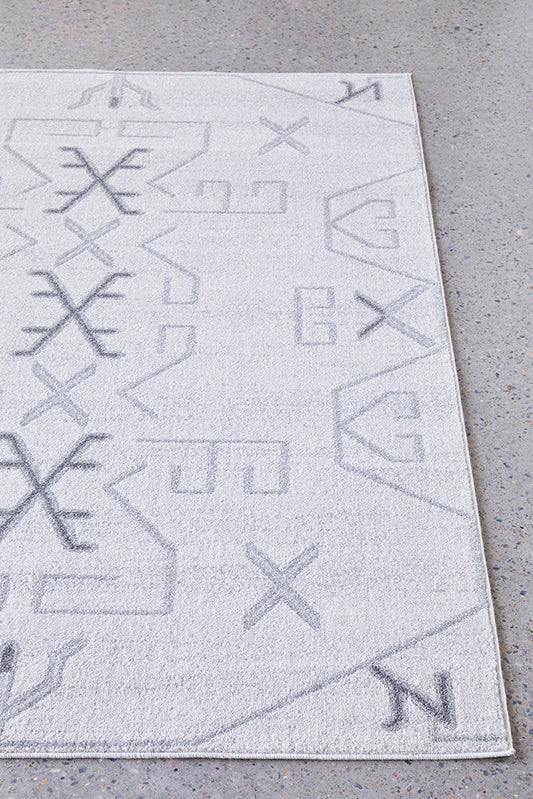 Lucera Dove Silver Rug