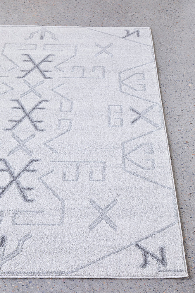 Lucera Dove Silver Rug
