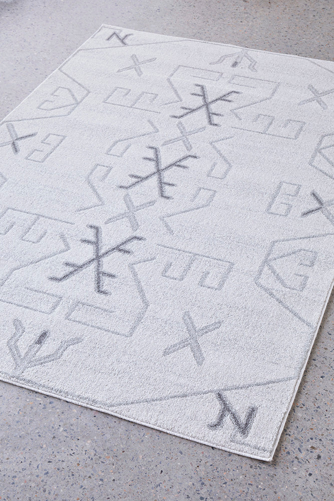Lucera Dove Silver Rug