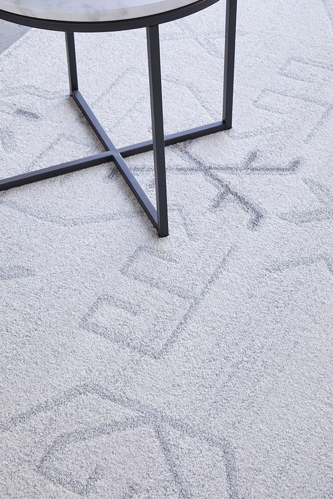 Lucera Dove Silver Rug