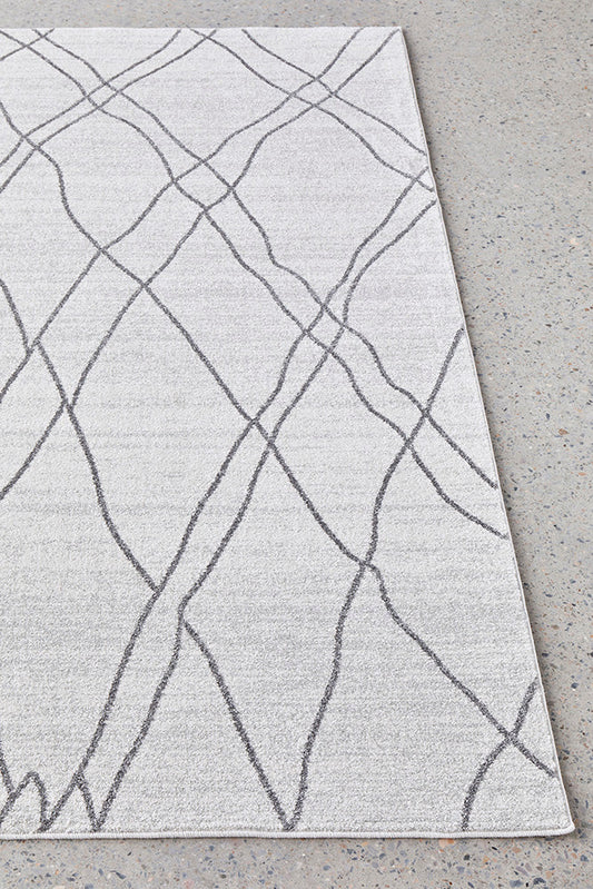 Lucera Flax Silver Rug