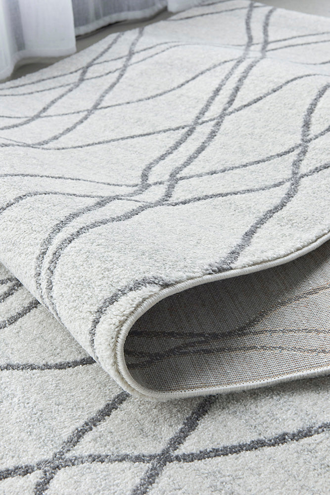 Lucera Tusk Silver Runner Rug