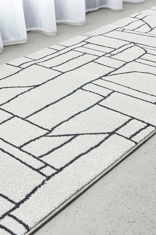 Lucera Wheat Ivory Runner Rug