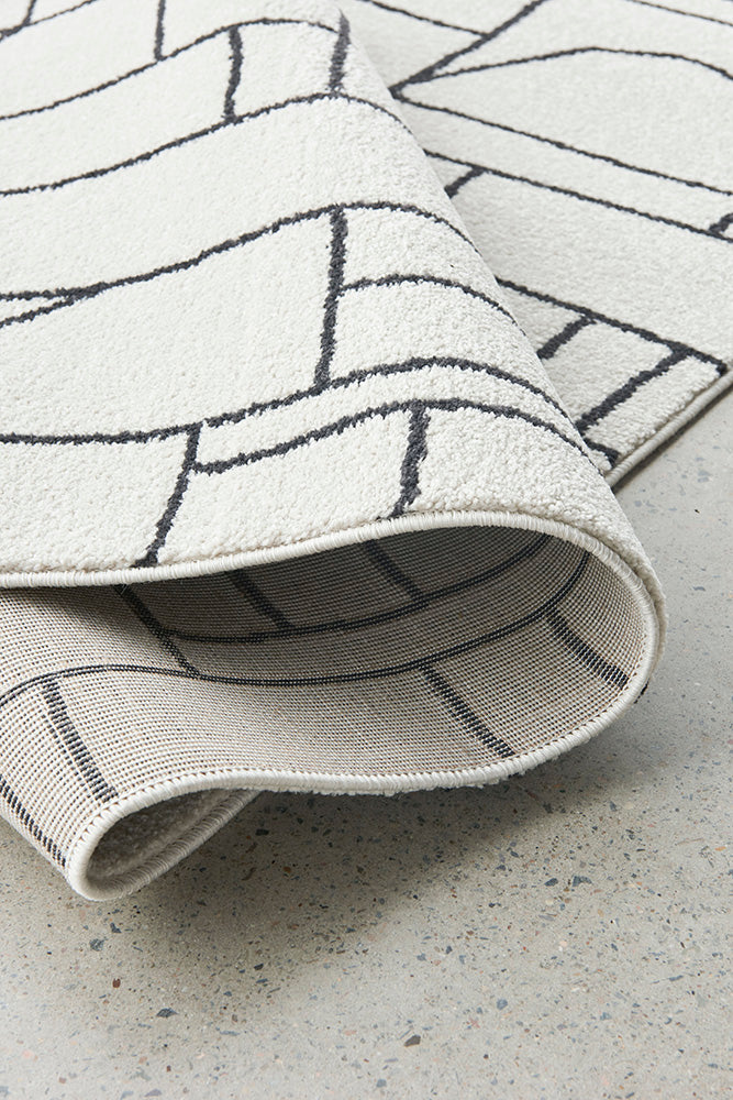 Lucera Wheat Ivory Runner Rug