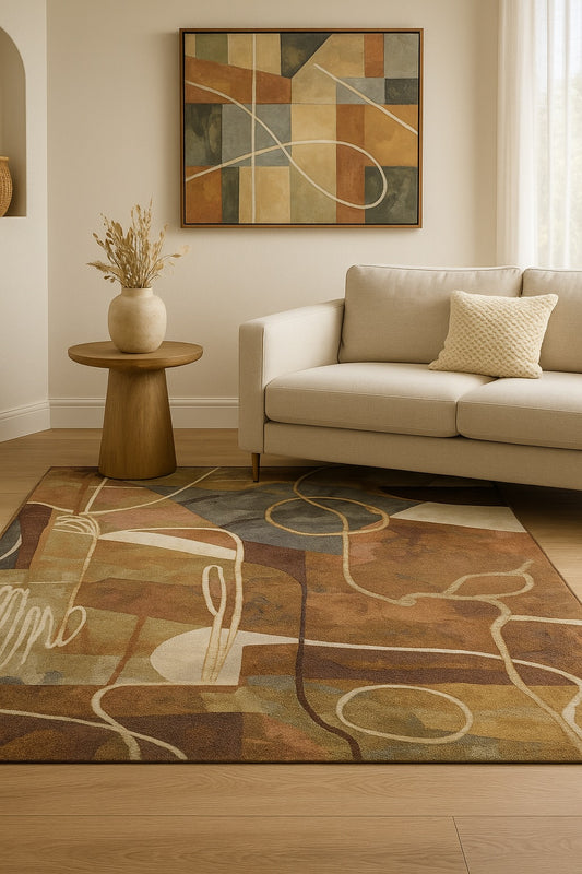 Meadow Multi Alpha Rug
