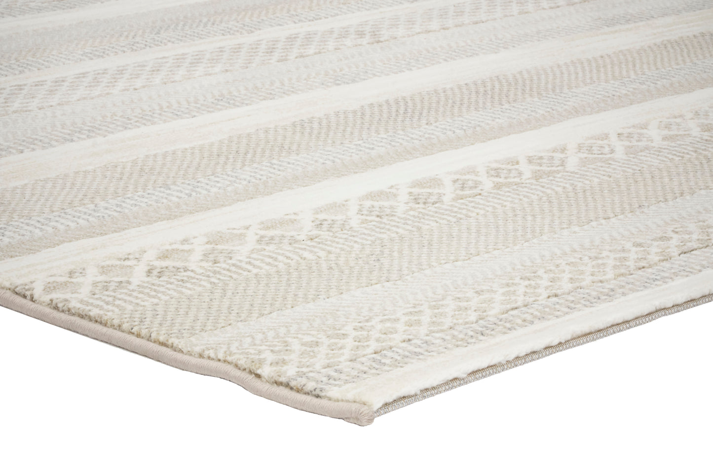 Meadow Beige Lines Rug