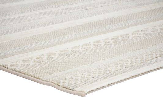 Meadow Beige Lines Rug