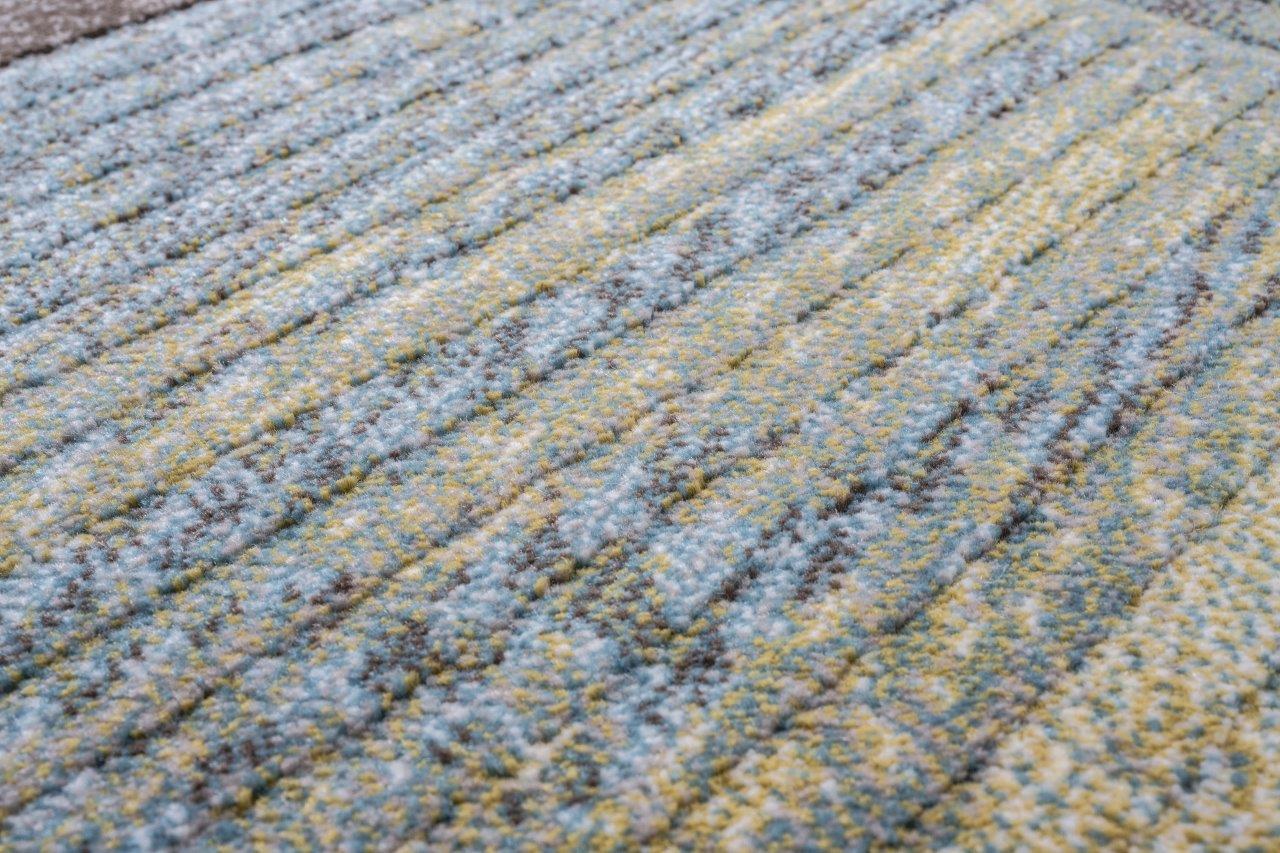 Meadow Multi Blue Geometric Rug