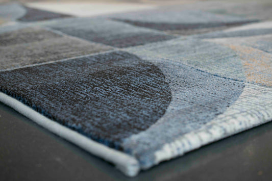 Meadow Multi Checkered Rug