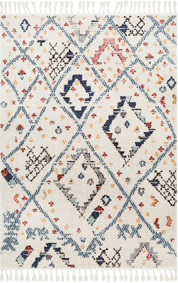 Cassien White Multicolor Rug