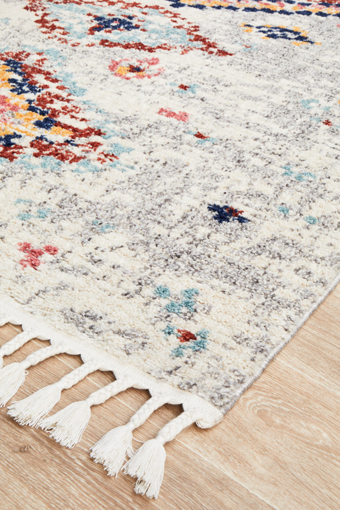 Cassien Silver Multicolor Rug