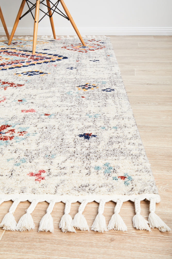 Cassien Silver Multicolor Rug