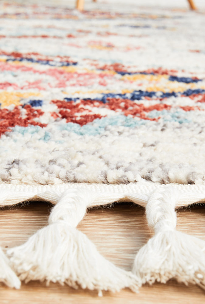 Cassien Silver Multicolor Rug