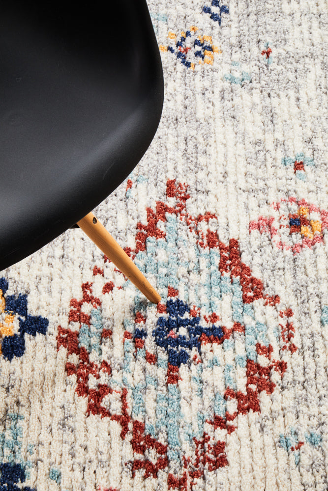 Cassien Silver Multicolor Rug