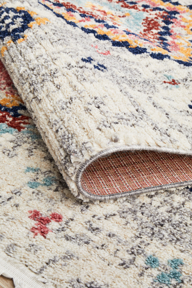 Cassien Silver Multicolor Rug