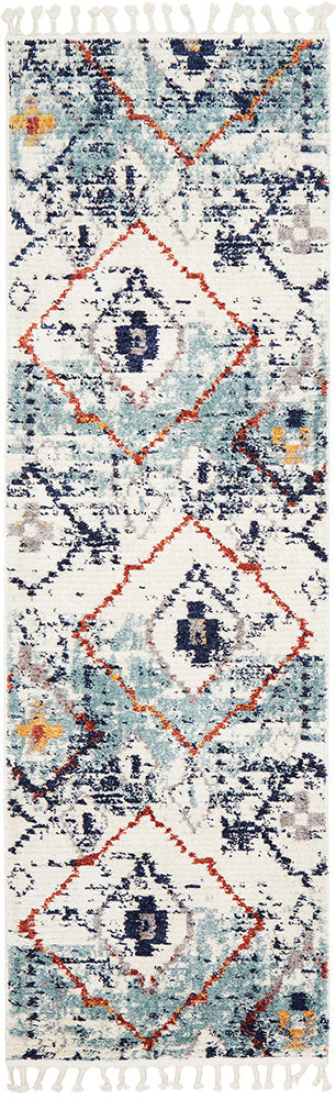 Cassien Blue Multicolor Rug