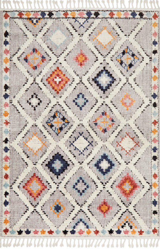 Cassien Grey Multicolor Rug