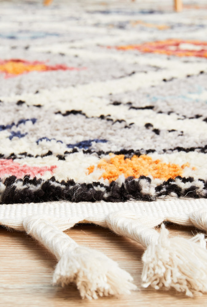 Cassien Grey Multicolor Rug