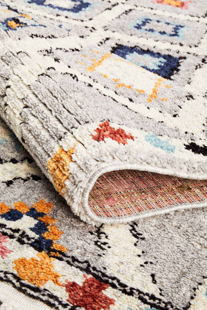 Cassien Grey Multicolor Rug