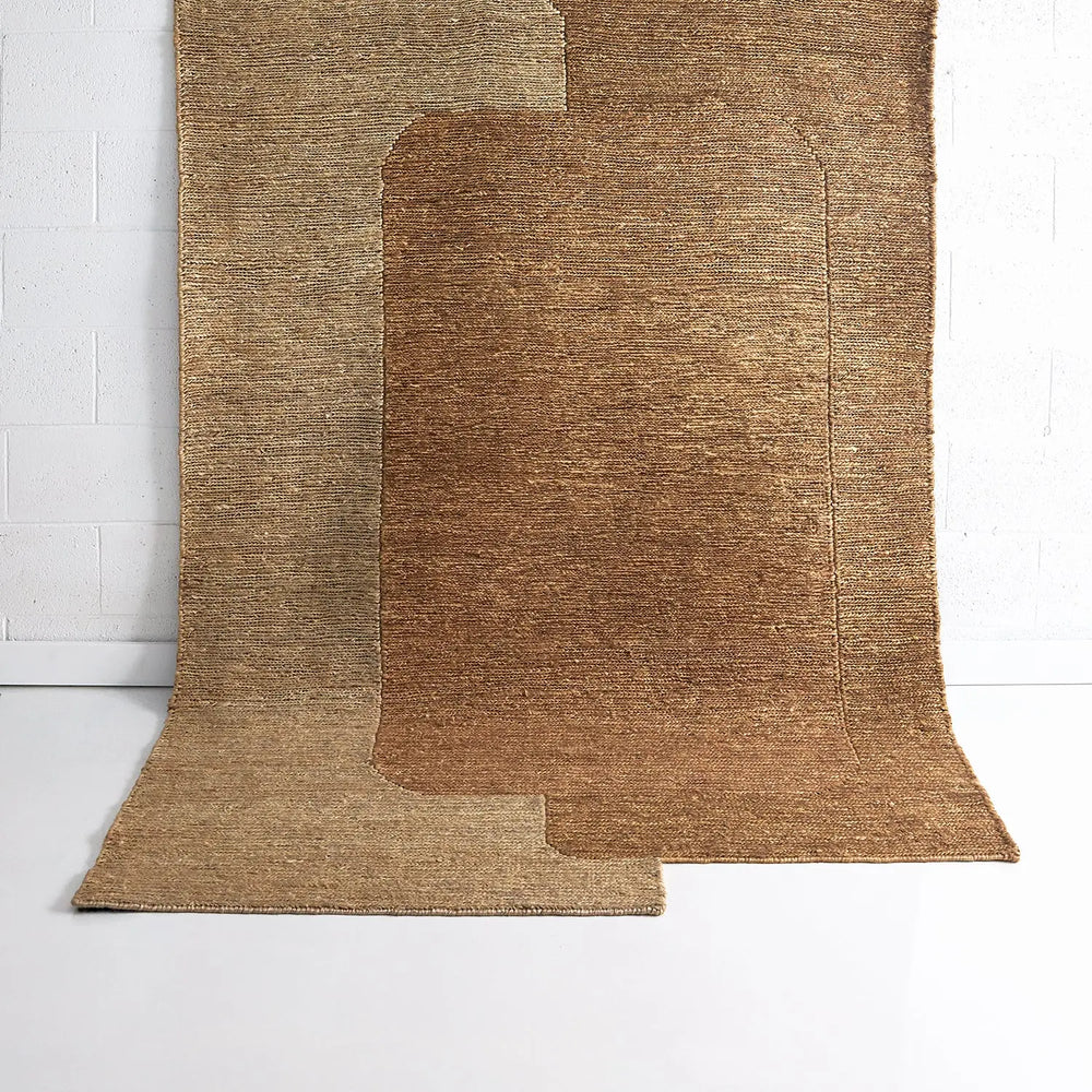 Uluru Brown Jute Rug