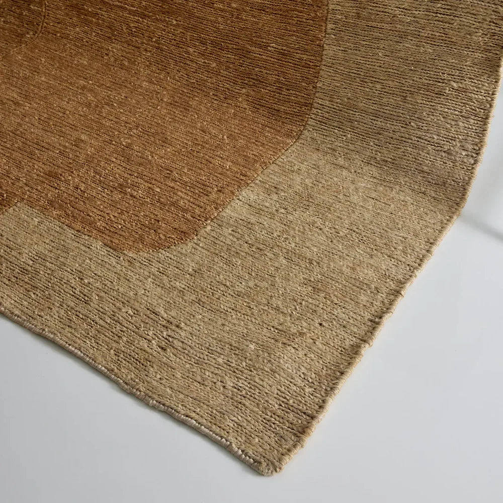 Uluru Brown Jute Rug