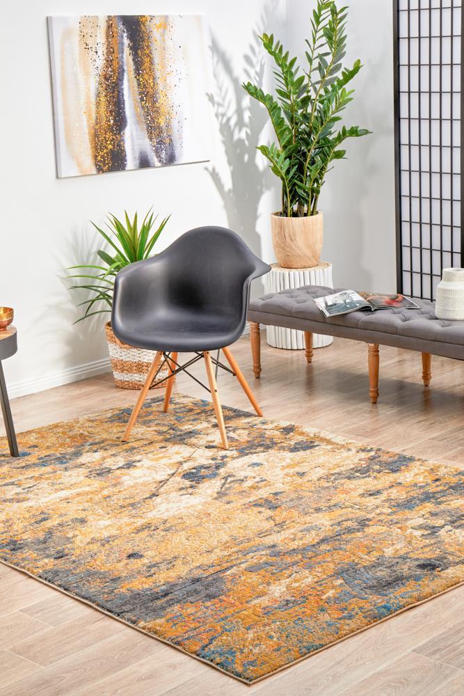 Nocturne Rust Orange Rug