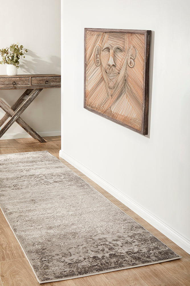 Orvelle Silver Runner Rug