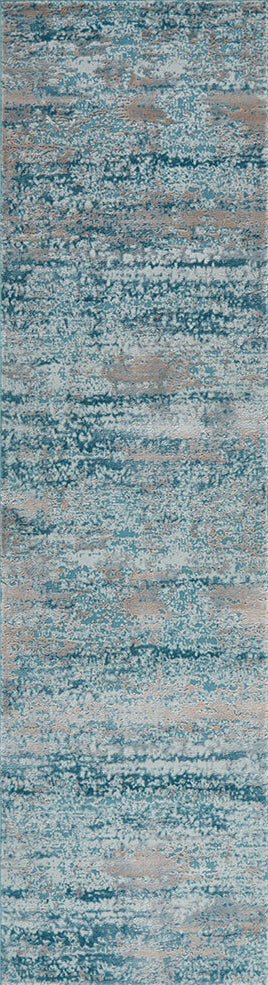 Orvelle Blue Runner Rug