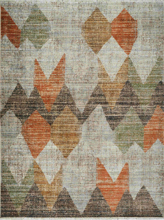Oria Modern Rust Rug