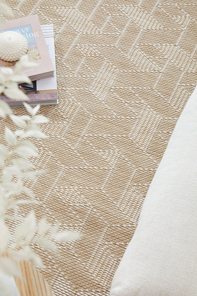 Verano Oat Beige Runner Rug
