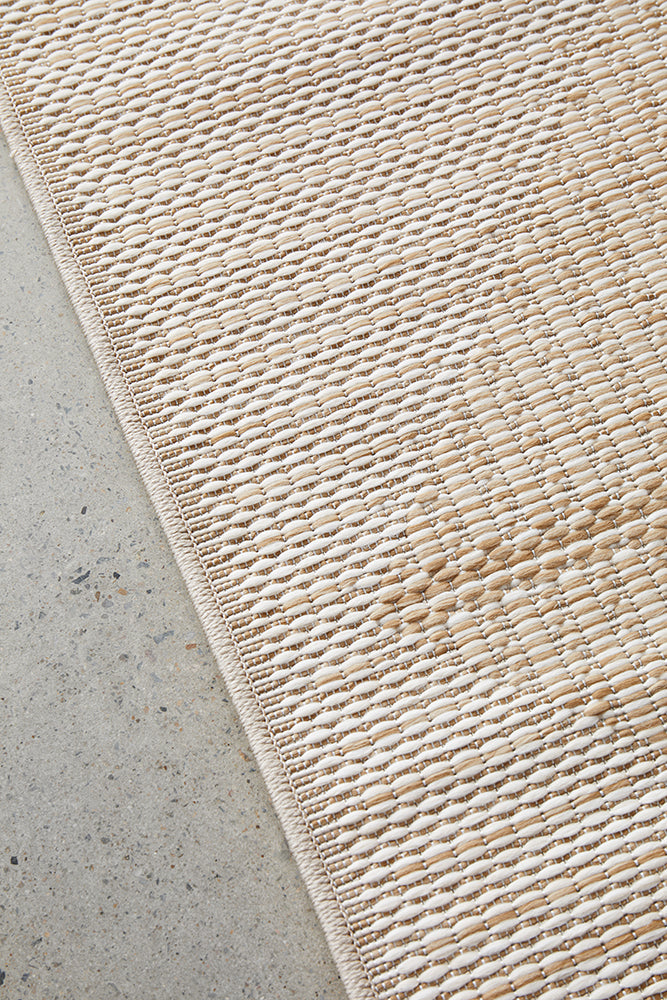 Verano Wheat Beige Runner Rug