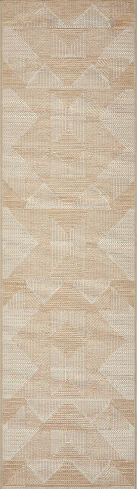 Verano Wheat Beige Runner Rug