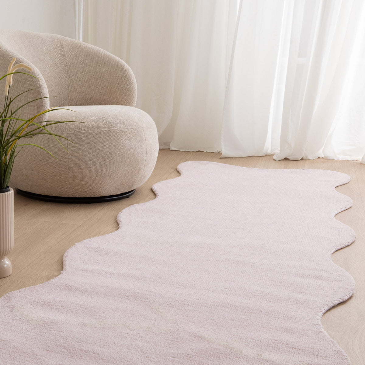 Ondella Pink Runner Rug