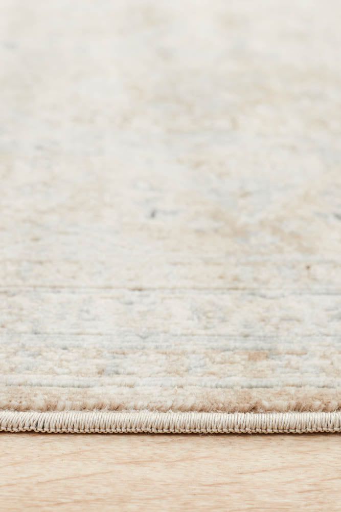 Valdene Beige Runner Rug