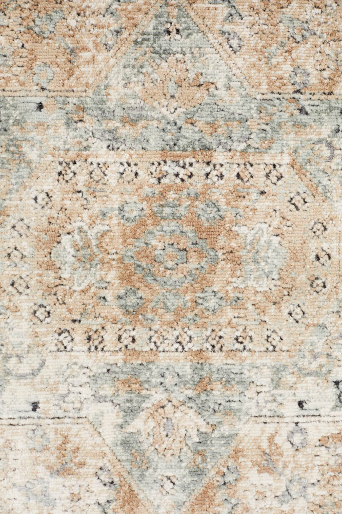 Valdene Beige Runner Rug