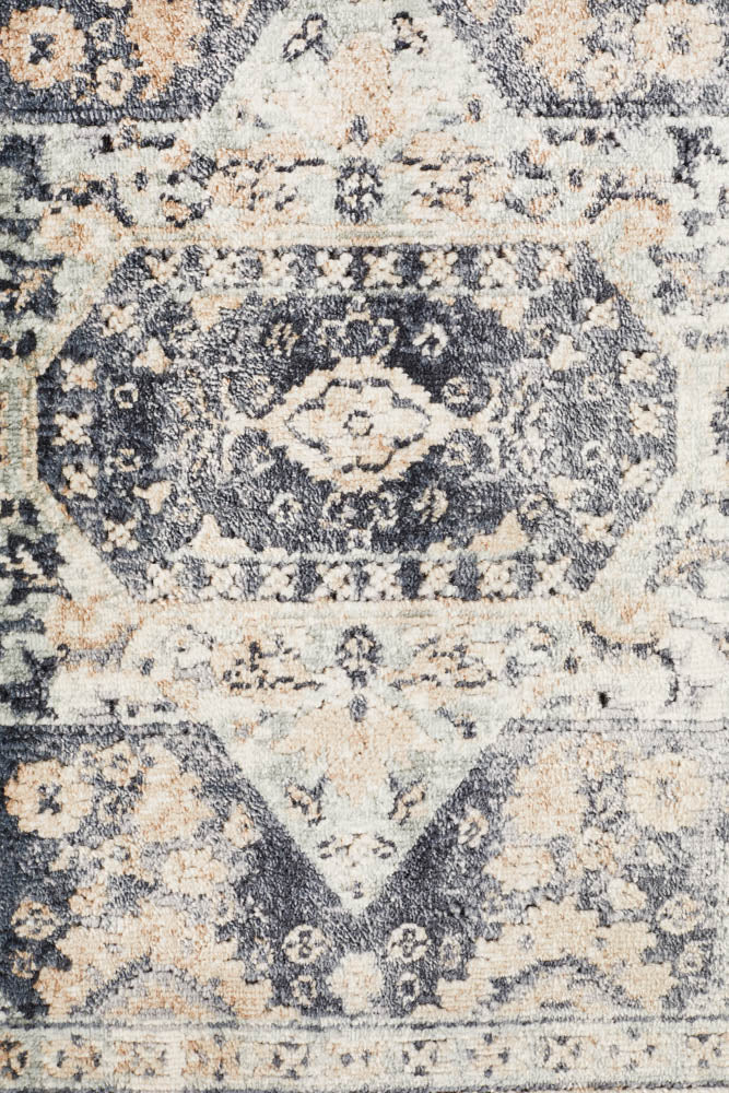 Valdene Blue Runner Rug