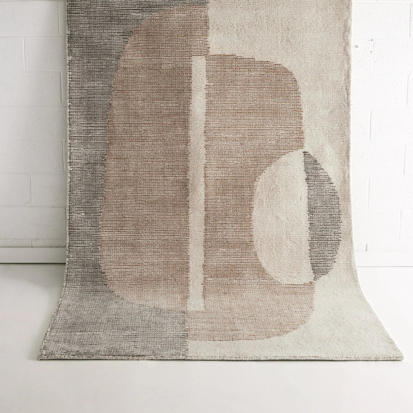 Warra Brown Wool Rug