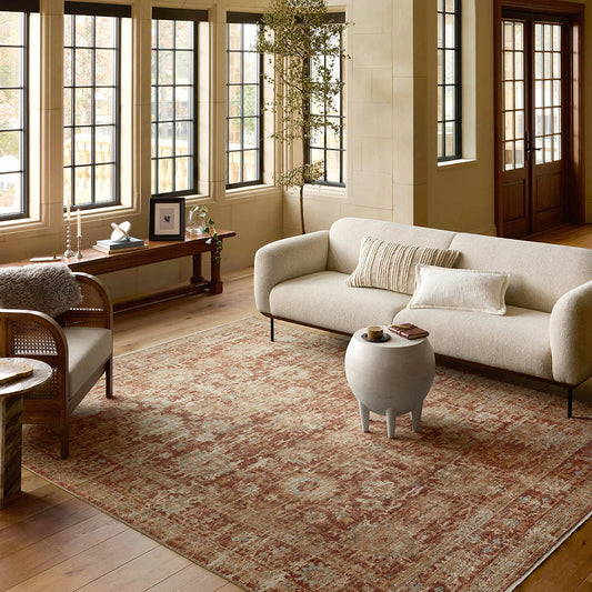 Patina Clay Brown Rug