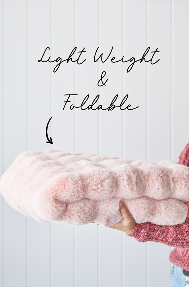 Perlana Blush Pink Washable Rug