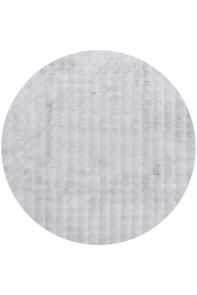 Perlana Silver Washable Rug
