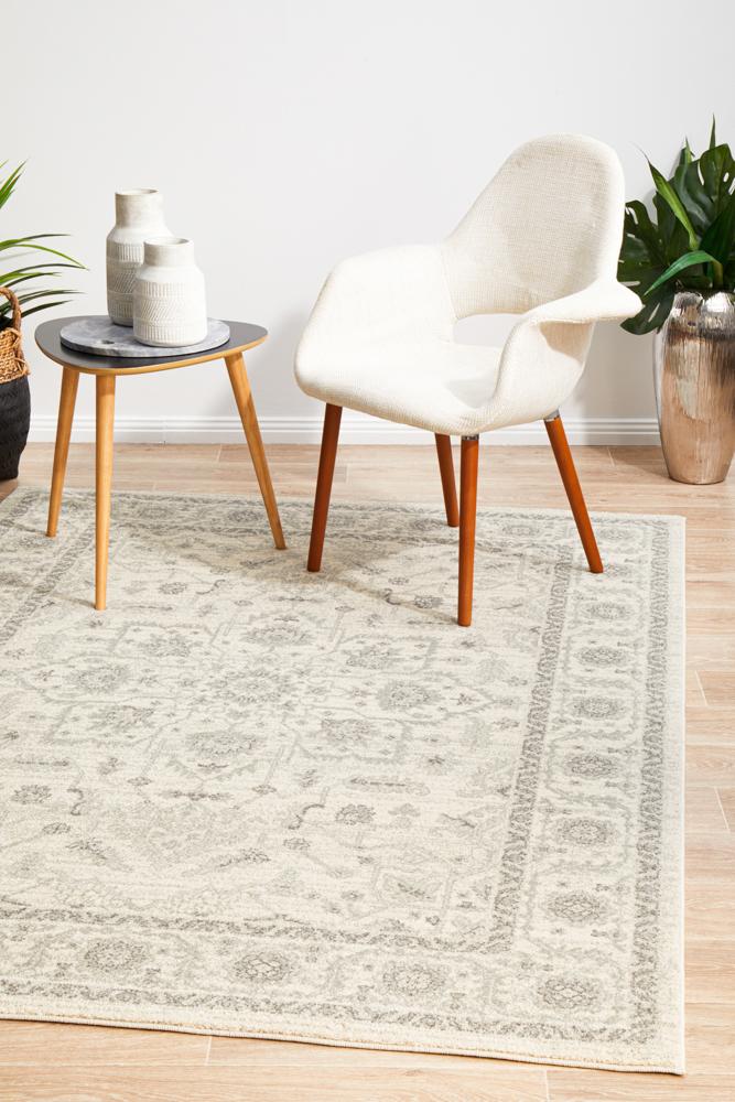 Pietra Cloud White Rug
