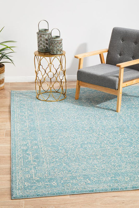 Pietra Indigo Blue Rug