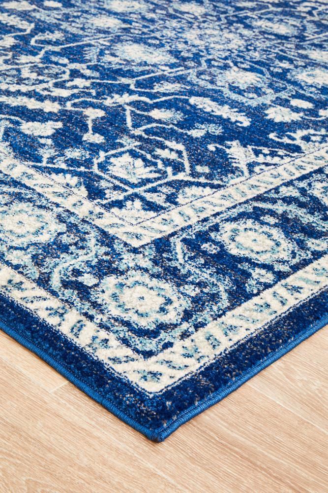 Pietra Marine Blue Rug