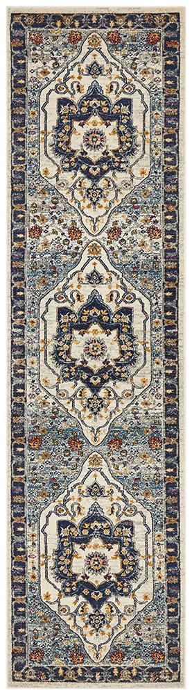 Ravella 201 Blue Polypropylene Rug