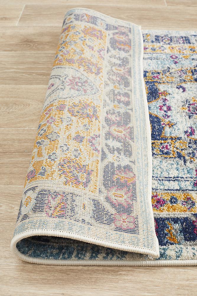 Ravella 201 Rust Orange Polypropylene Runner Rug