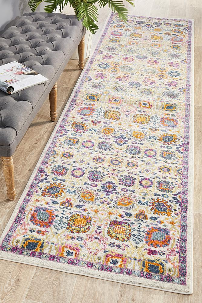 Ravella 206 Multi Polypropylene Runner Rug