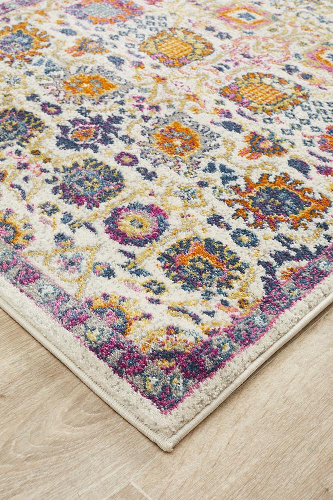Ravella 206 Multi Polypropylene Runner Rug