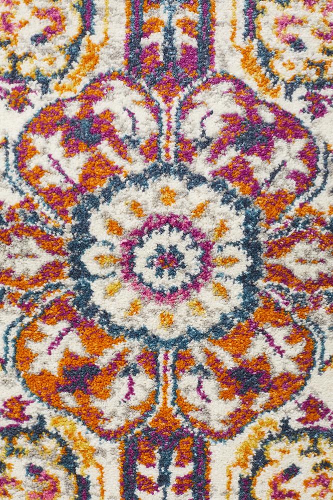 Ravella 207 Multi Polypropylene Runner Rug